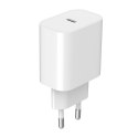 Ładowarka sieciowa Gembird USB-C 20W biała