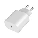 Ładowarka sieciowa Gembird USB-C 20W biała