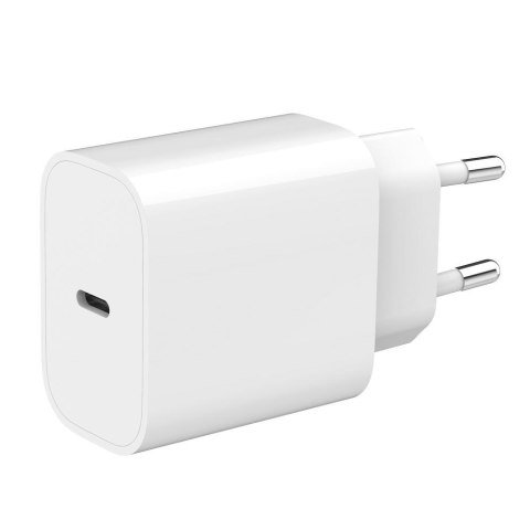 Ładowarka sieciowa Gembird USB-C 20W biała